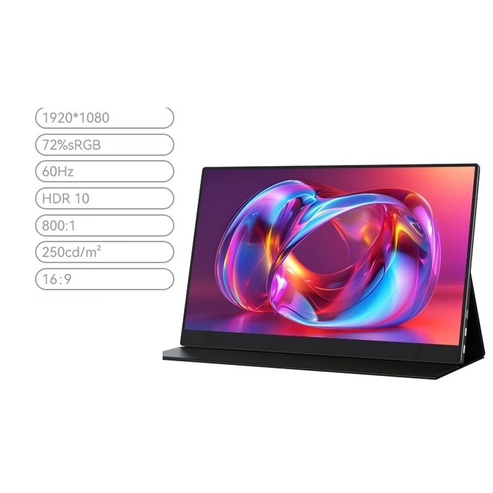 Monitor portatile touch da 15,6 pollici Full HD 1080p HDR10 con schermo esteso Monitor per Smart Working