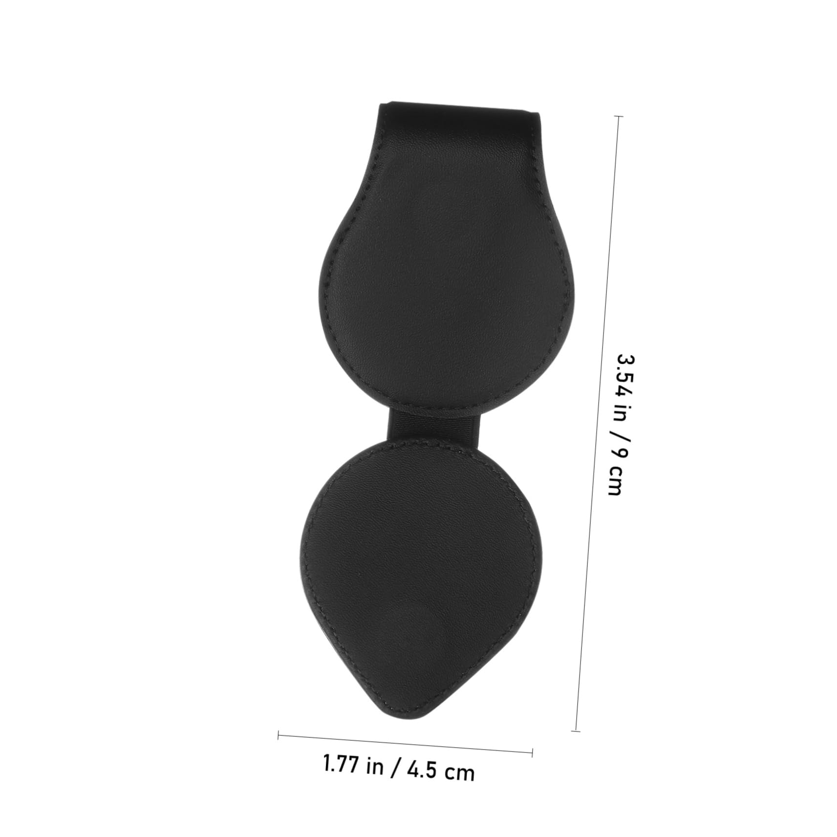 SOLUSTRE 6pezzi Portaocchiali Auto Supporto Magnetico Per Occhiali e Carte Accessorio Per Visiera Auto Protezione Da Graffi e Danni Facile Installazione e Design Efficiente
