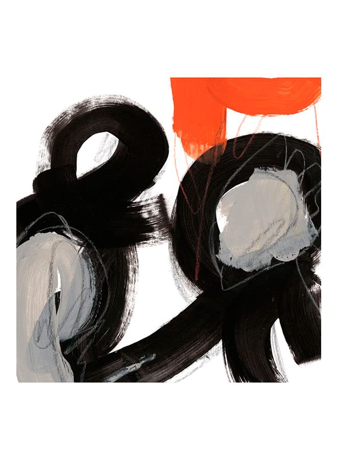 VOLTX DESIGN - Printed Chromatic Impulse VII Metal Wall Poster | Wall Art Multicolour (A4 - 15x20CM) (Without Frame)