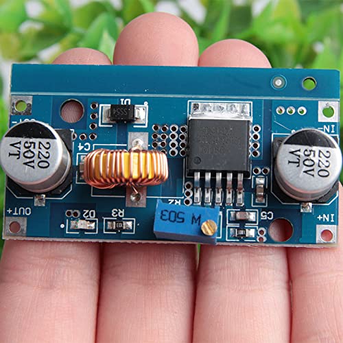 Miniatura 2 de Acxico 5 unids 5A DC-DC ajustable Buck Convertidor 4V-38V a 1.25V-36V reductor módulo de fuente de alimentación XL4015