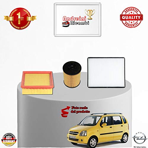 KIT TAGLIANDO 3 FILTRI AGILA 1.2 i 16V TWINPORT