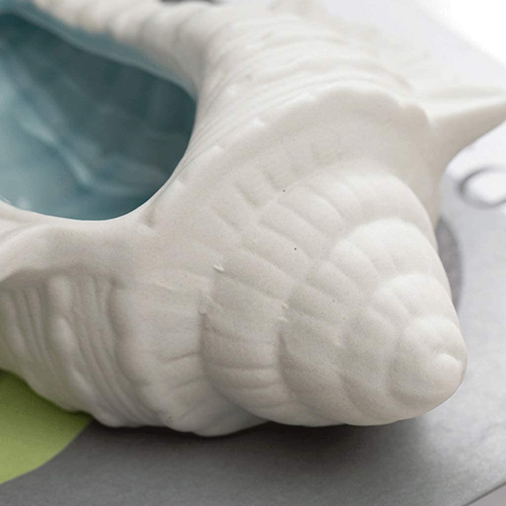 Amazon.co.jp: テーブル用 タバコ用巻き貝型セラミック灰皿、大容量 Amazon.co.jp: テーブル用 タバコ用巻き貝型セラミック灰皿、大容量