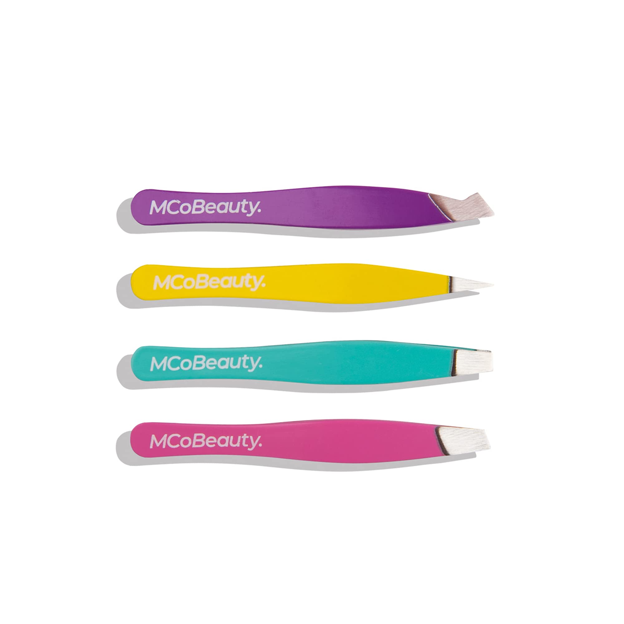 Kit de pinzas con puntas de alta precisión MCoBeauty para depilación eficaz