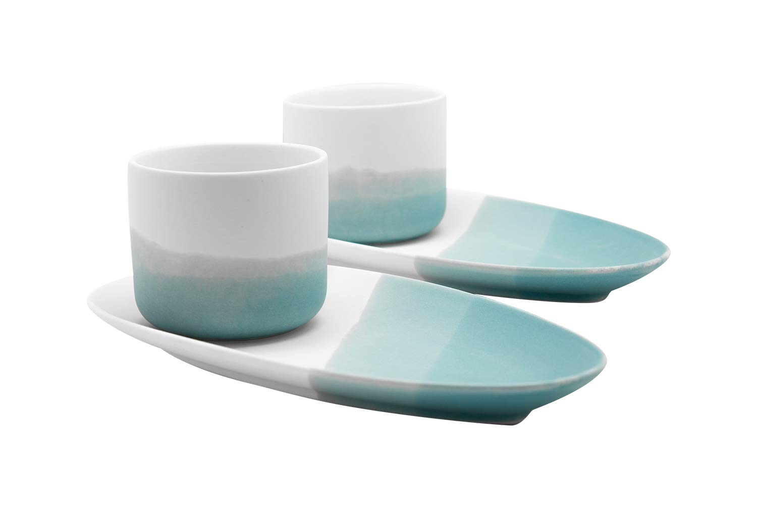 Waabi-Saabi Tea Set 2 Cups & Sauccer