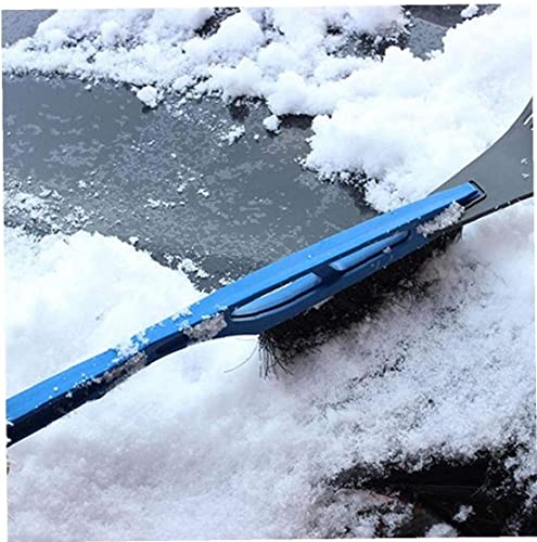 Cepillo de nieve y raspador de hielo 2-en-1 para eliminar escarcha en el coche 6