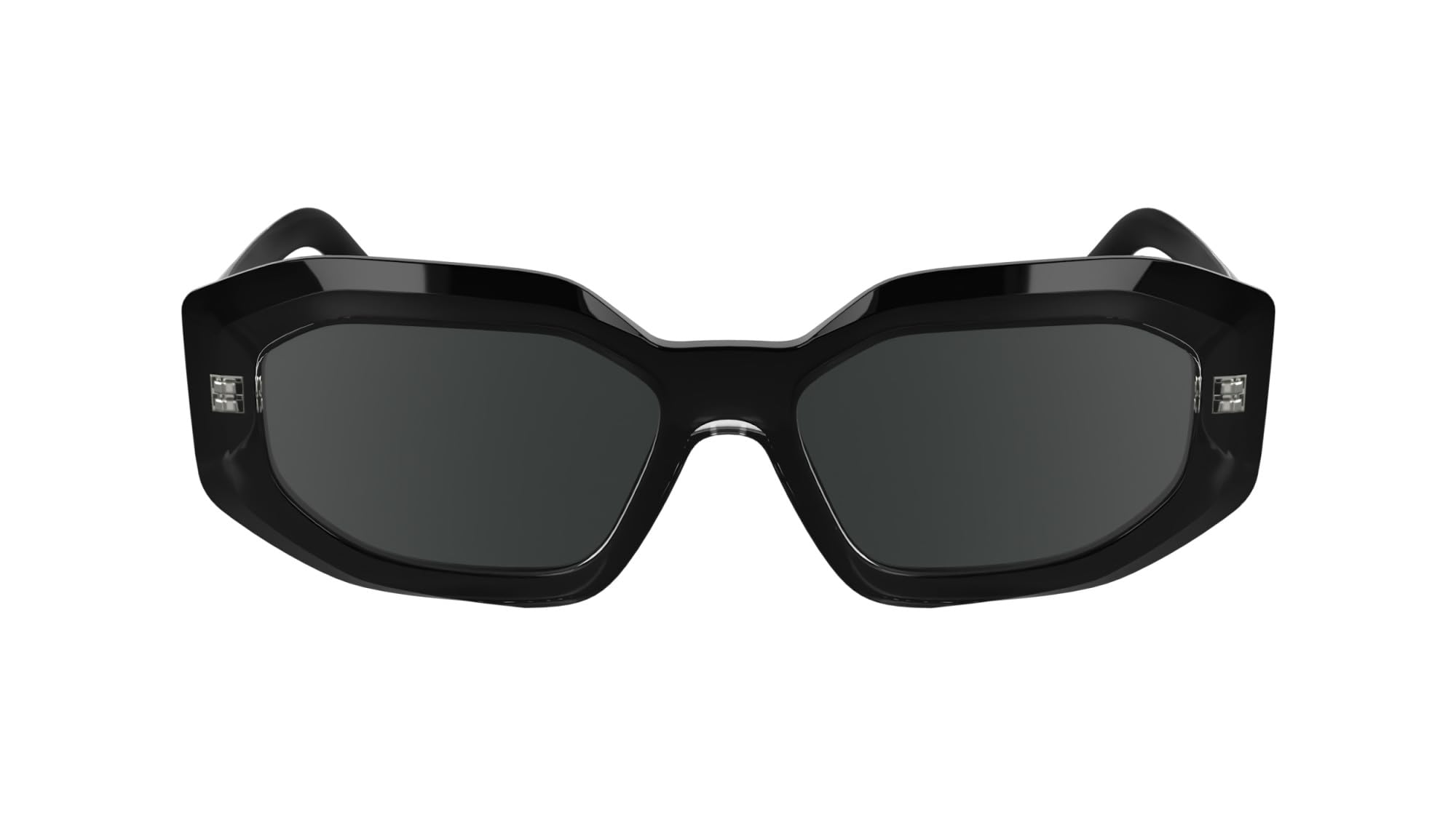 KARL LAGERFELD Women's Sunglasses KL6167S - Black with Solid Smoke Lens