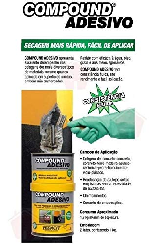 Cola Adesivo Para Estruturas Compound