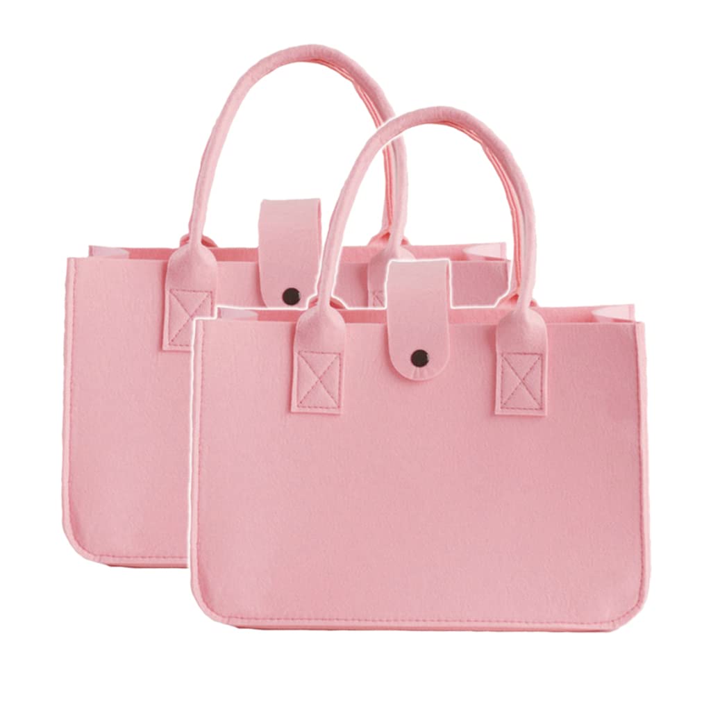 Borsa Frigo Rigida Borsa Per La Spesa In Feltro, 2 Pezzi, Borsa Per La Spesa, Pieghevole, Grande, Con Manico Stabile Con Chiusura, Cestino Per La Spesa Con Tasca Interna, In Feltro Per - 8
