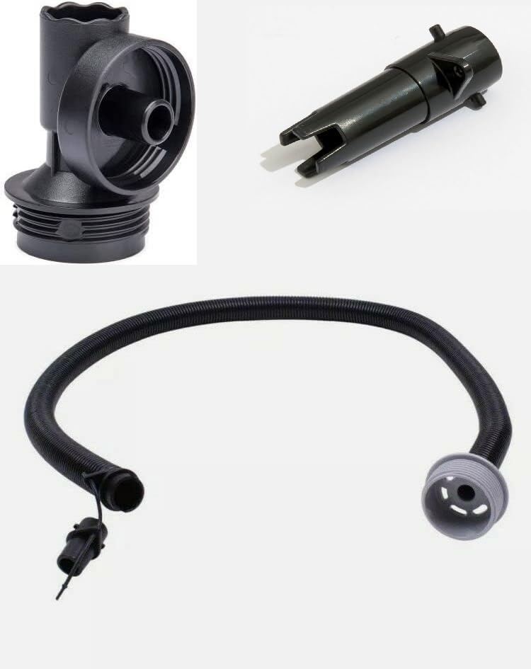 Lay-Z-Spa Inflation Hose, Adapter and Deflation T Join Valve Airjet