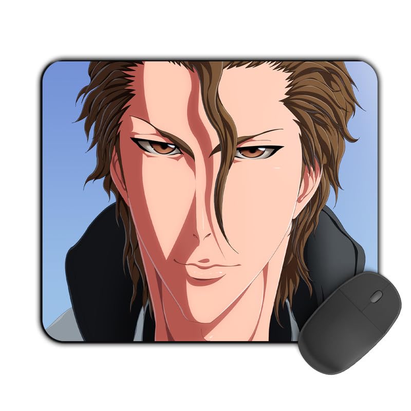Image of Printed Designer Mouse Pad Cool Aizen (200MM X 240 X 3MM) Enhance Gaming and Work Performance Comfortable and Precise Non-Slip Water Proof Bleach Mouse Pad.