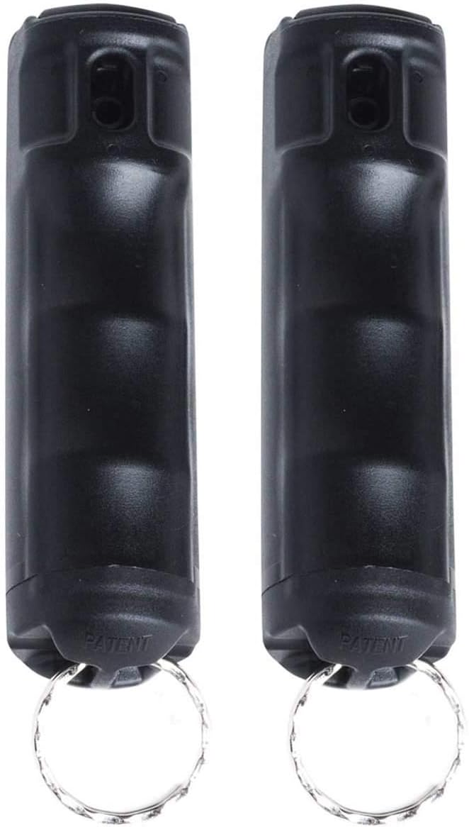 - Zarc Vexor Police Strength Pepper Spray, Flip-Top Finger Grip Design for Quick Access, Delivers 20+ Powerful Bursts, Two Pack
