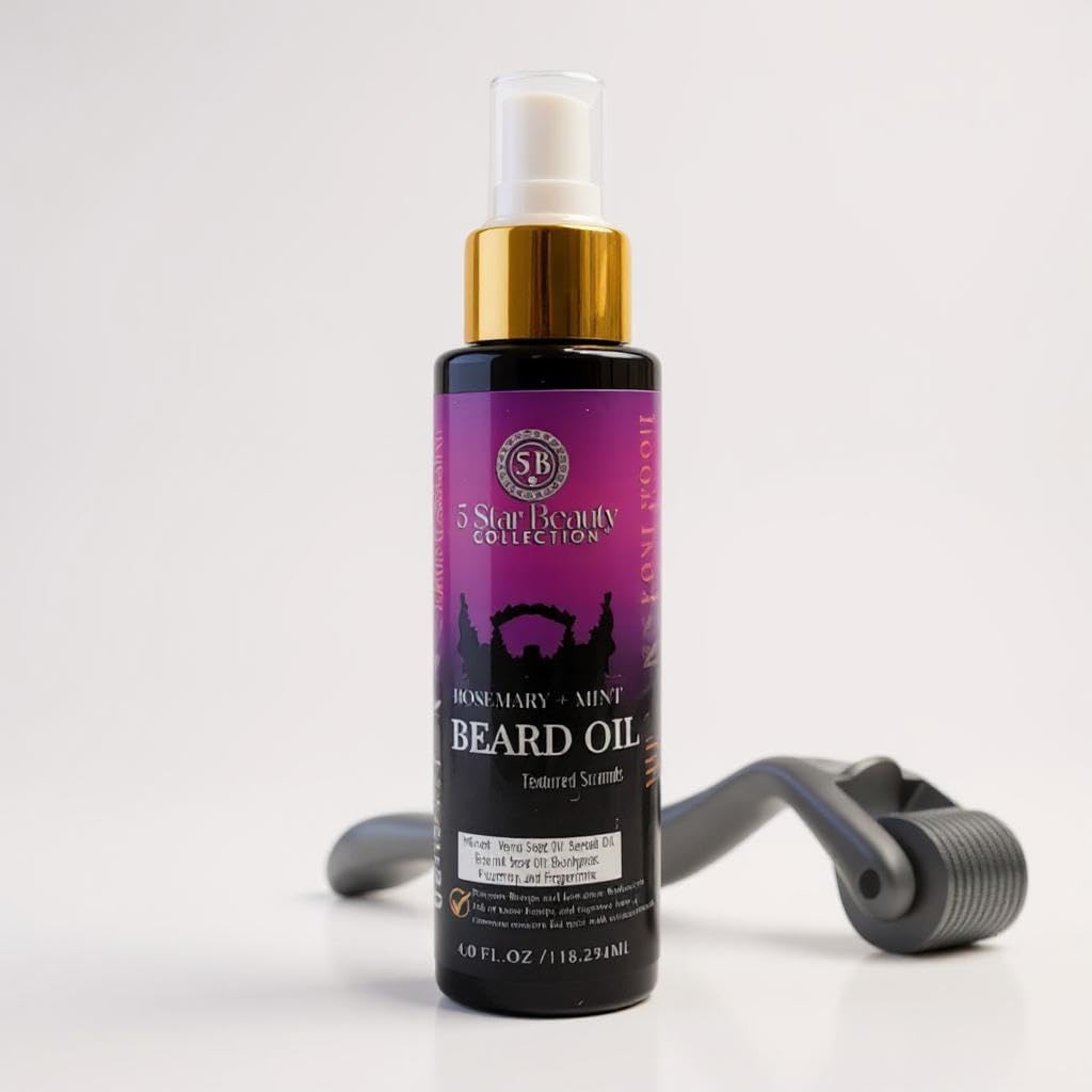 Beard oil for Men 4 oz | smoothing Beard Serum | Seals in Moisture & Adds Shine | Formulated with Non-Toxic Ingredients | Heals Cuticle