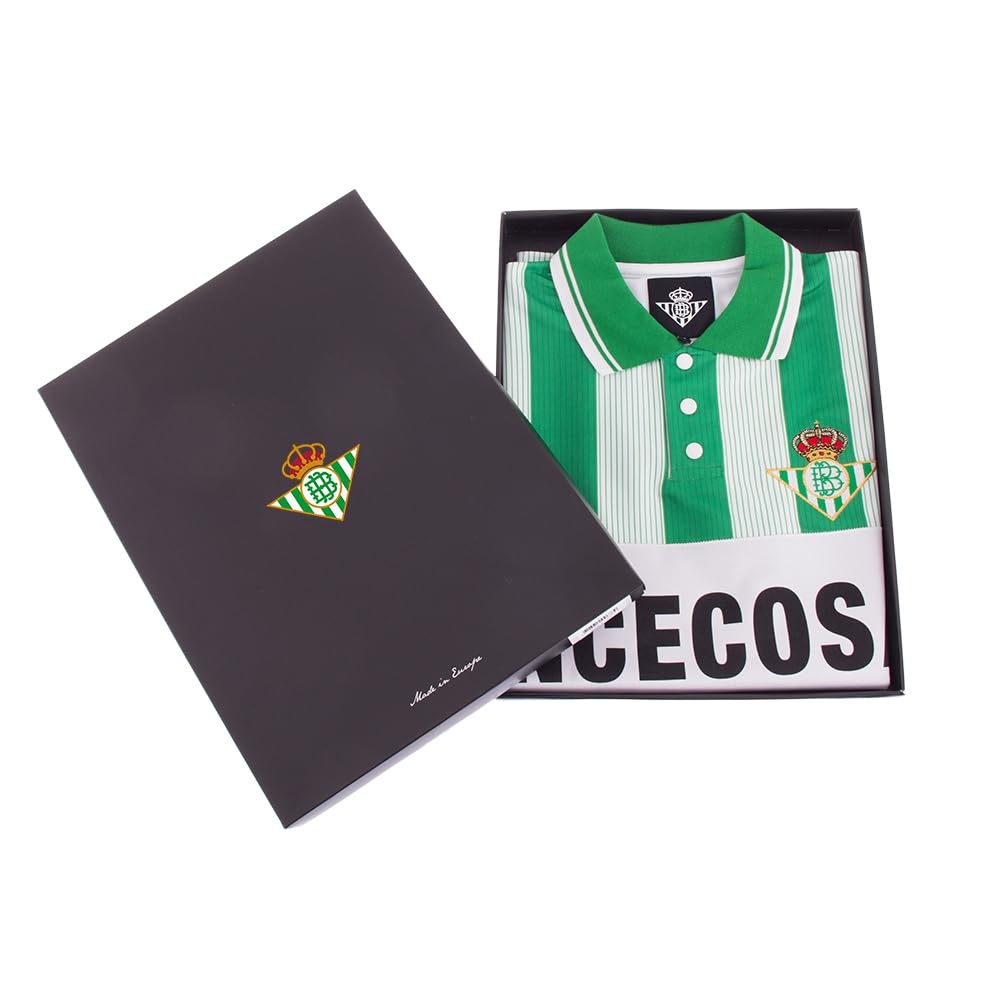 COPA - Maglia retrò - Calcio - Uomo - Real Betis 1993/94 - Verde/Bianco - 100% Poliestere