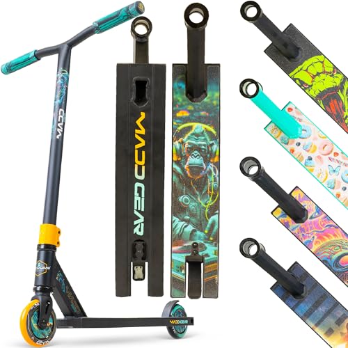 Pro Stunt Trick Scooter for Kids Ages 5-12 – Lightweight Durable Freestyle...