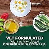 Vet's Best Dog Hot Spot Juckreiz Relief Spray, Lindert trockene Haut, Ausschlag, Kratzen, Belecken, juckende Haut und Hot Spots bei Hunden, brennt nicht und ist alkoholfrei 250ml