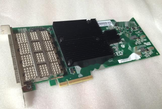 PMC Sierra PM8003 SCC REV 3.0 HCS-1041 111-00341+B0 X2065A R6 HBA Copper PCIe SAS 4 Port QSFP