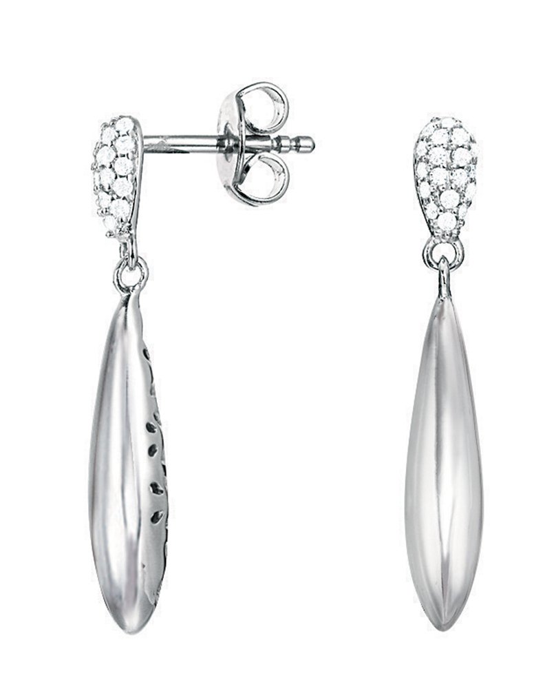 Orecchini Fope Collezione Essentials in Oro Bianco Flex it