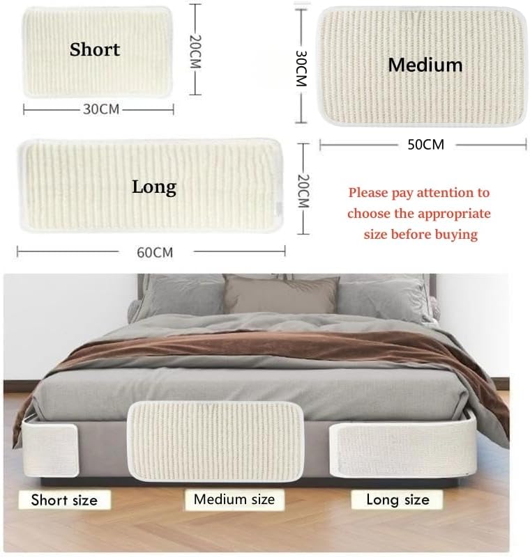 Miniatura 2 de Almohadilla rascador de sisal natural para gatos, sofá, cama, muebles, protector de esquina para gatos de interior, funda de sofá, almohadilla de