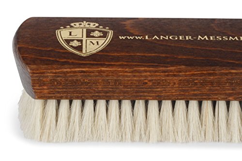 Langer & Messmer Spazzola per scarpe con 100% pelo...