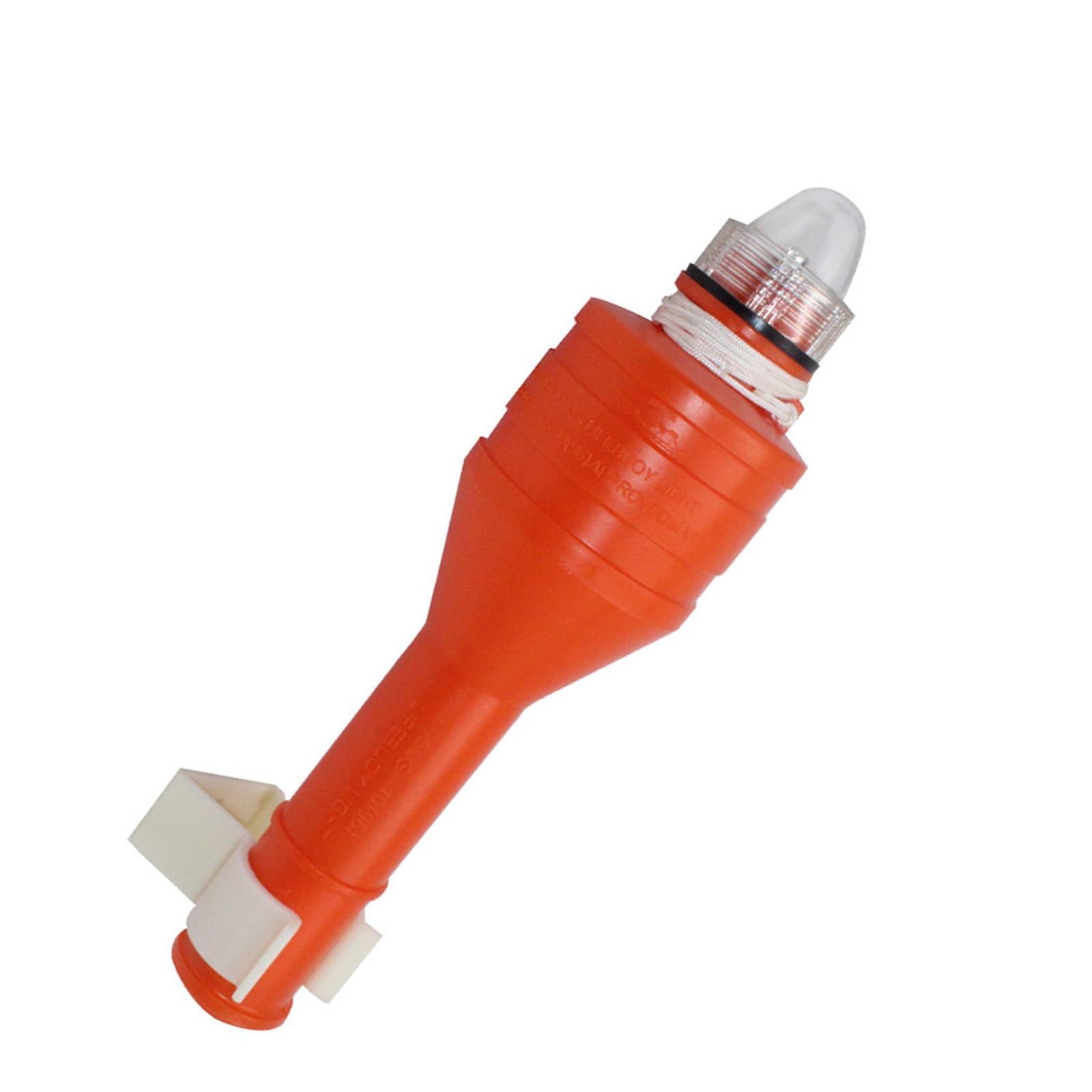 Water Emergencies Flashing Light with 2 Hour Runtimes Battery Operated Cord Attachments Marine Device Automatic Water Activated Lifebuoys Light with Security Tethers