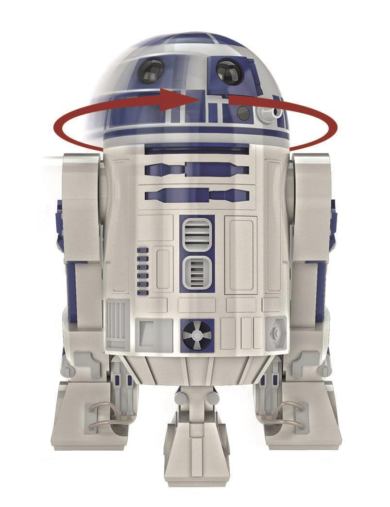 Clementoni - Star Wars R2D2, Kit di Robotica per Costruire e Programmare R2D2, Stimola Abilità Logiche, Lingua Italiana, 19438