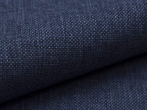 Lederkonzept 5 Meter Polsterstoff Webstoff Bezugstoff Mona 19 Blau