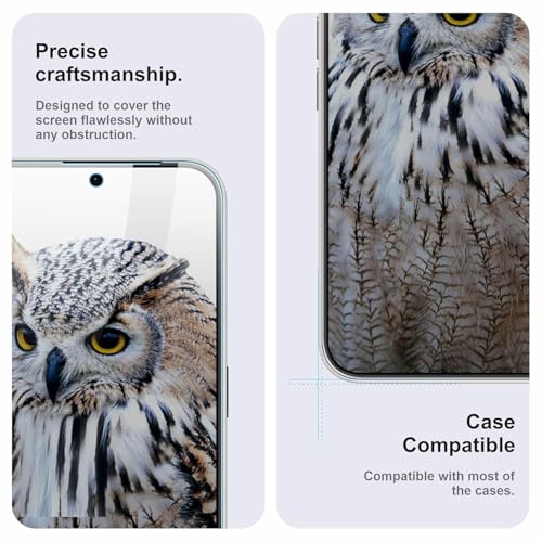 Image of HD Tempered Glass Screen Protector Compatible for Nothing Phone 2A 5G with Edge to Edge coverage and Easy Installation kit