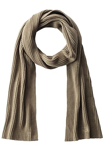 camel active Herren Strickschal aus Organic Cotton Oliv, menswear-OS