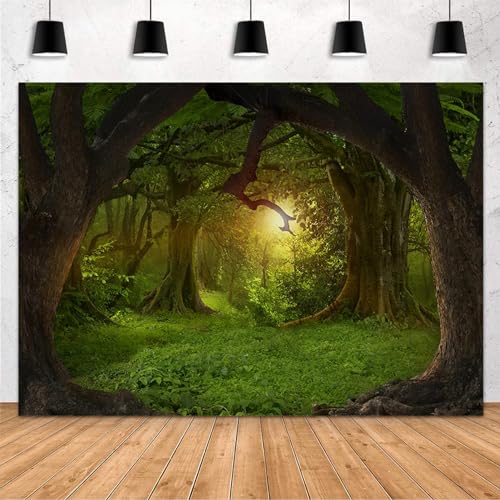 MEHOFOND Fondo Fotográfico Jungla 8x6 ft miniatura 1
