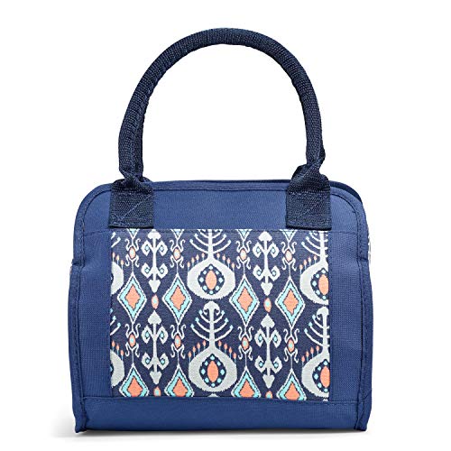 Fit & Fresh Carolina Flores Ikat Sac à déjeuner isotherme Bleu marine