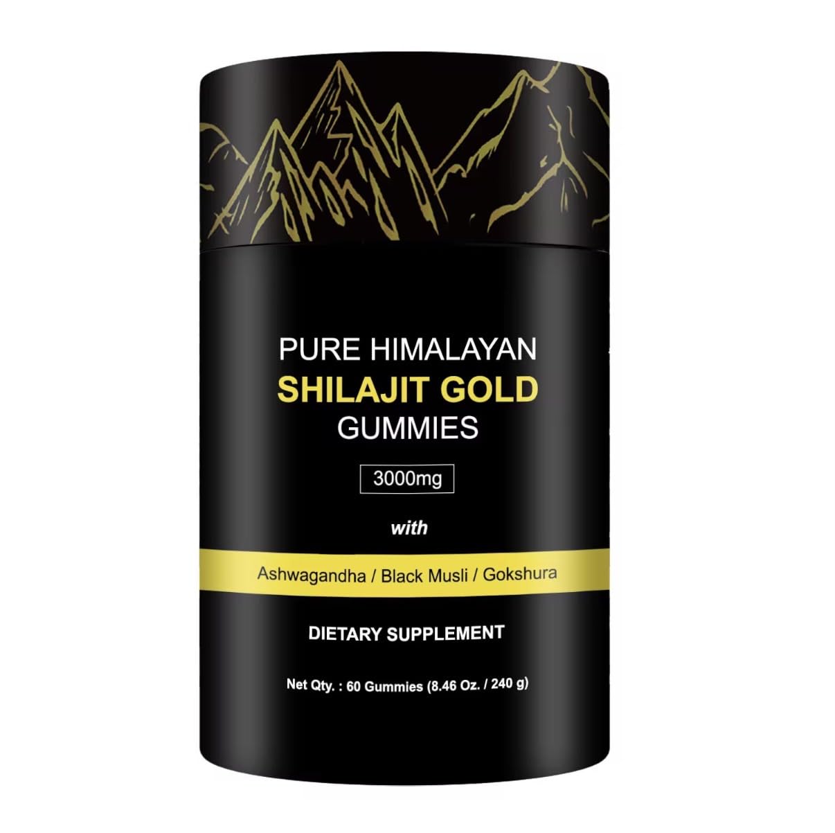 Gummies Shilajit Gold - altamente dosato efficace
