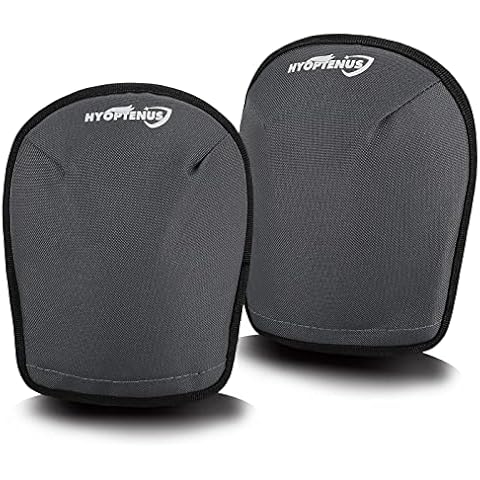 Hyoptenus Knee Pads for Working, Caps with Waterproof EVA Foam Cushion Soft Inner Liner Easy Adjustable Straps for Knees Protectors for Men, Women, Gardening, Flooring, DIY, Cleaning Cover