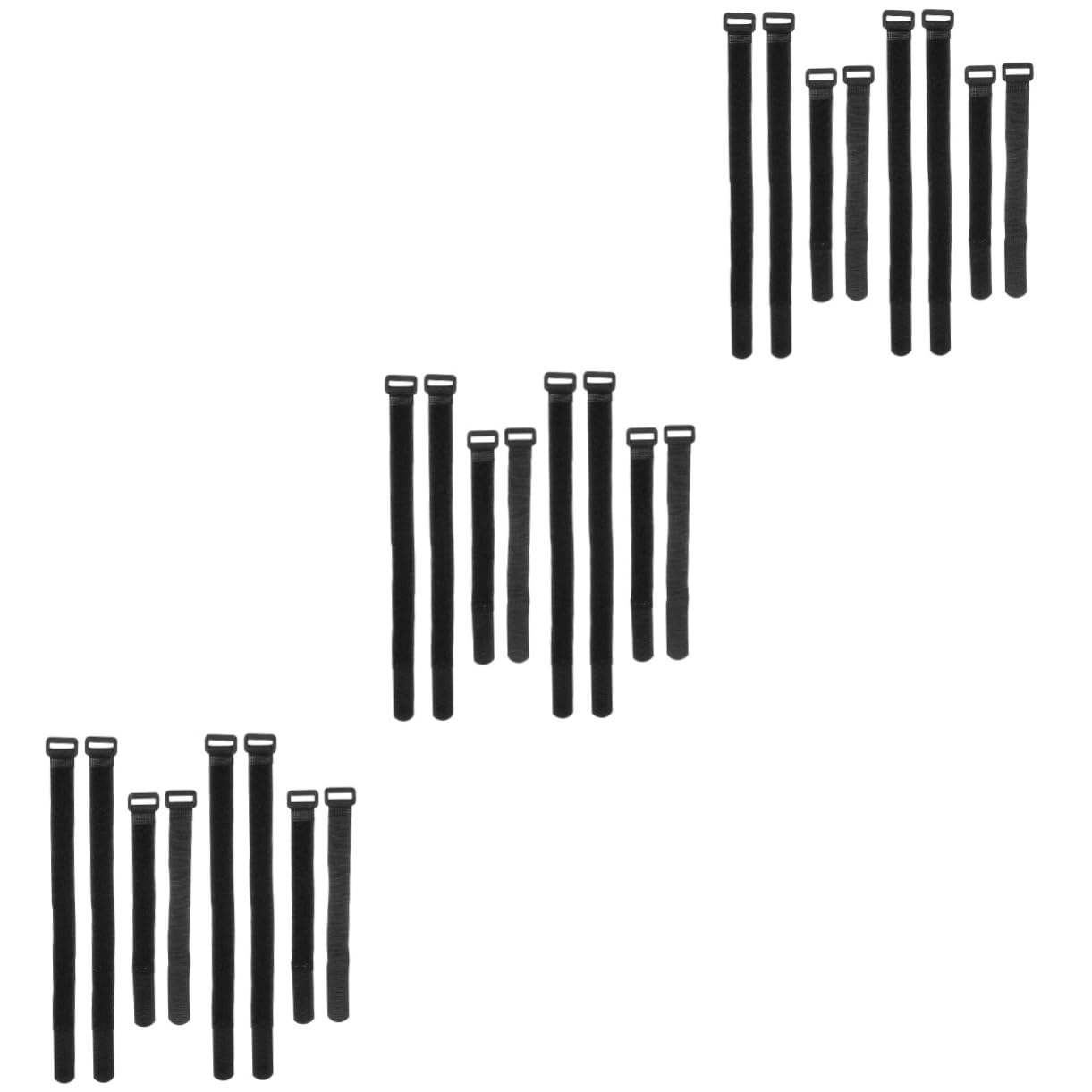 24 Pcs Bike Strap Bike Rack Strap Bicycles Luggage Stabilizer Bicycles Wheel Stabilizer Bike Nylon Straps Bike Pump Securing Strap Cycling Fastening Mountain Bike Fixing Strap