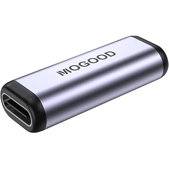 MOGOOD USB C Coupling Connector Coupler 40 Gbps 100 W PD 8K @ 60 Hz USB C Female to Female Adapter OTG Type C Converter Compatible with PC Laptop Tablet Phone MacBook