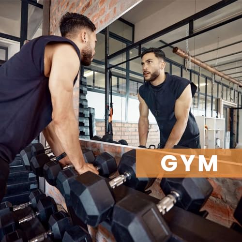 Home Gym Mirror, 71X24 Inch(Each)-2Pack Large Frameless Tempered Glass Full Body Wall Mounted Mirror for Gym, Yoga, Exercise, Dance Studio