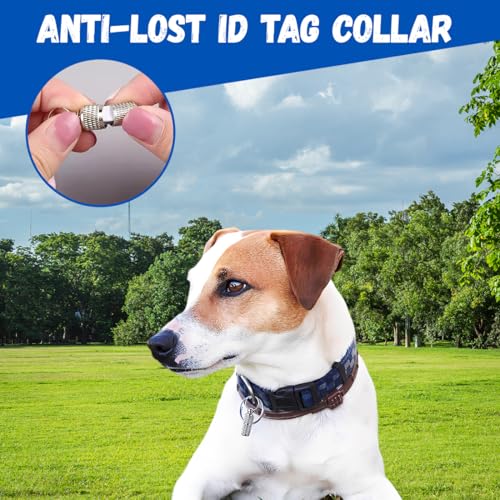 JUGUTA 3 Stück Personalisierte Adressanhänger Für Hunde Katzen, Adressanhänger Hund, Hundehalsband Anhänger, Für Haustiere, Katzen, Hunde