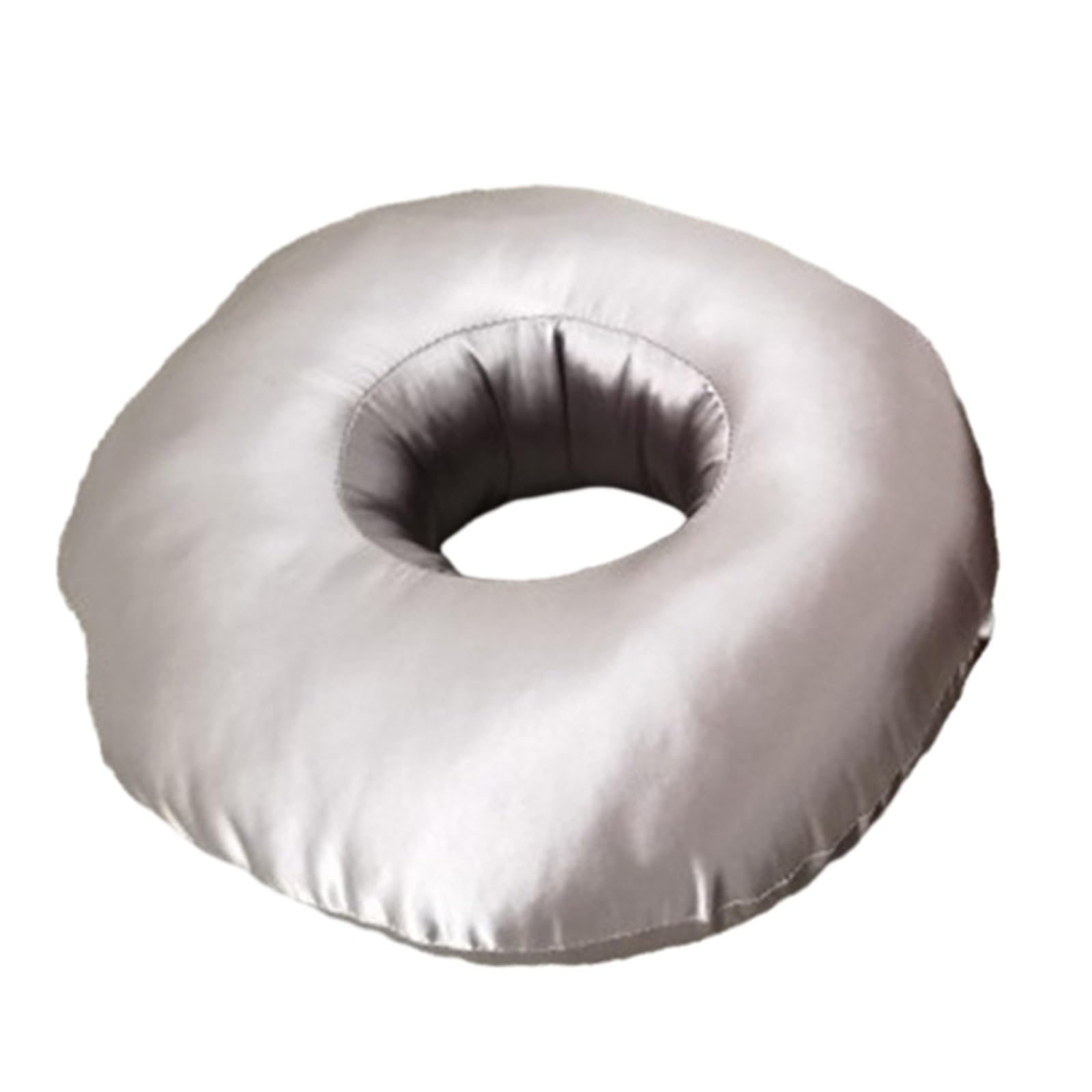 LuoAXINN Piercing Pillow Soft Pillows Travel Pillow Piercings Doughnuts Hole Ear Sitting Guards(Silver)