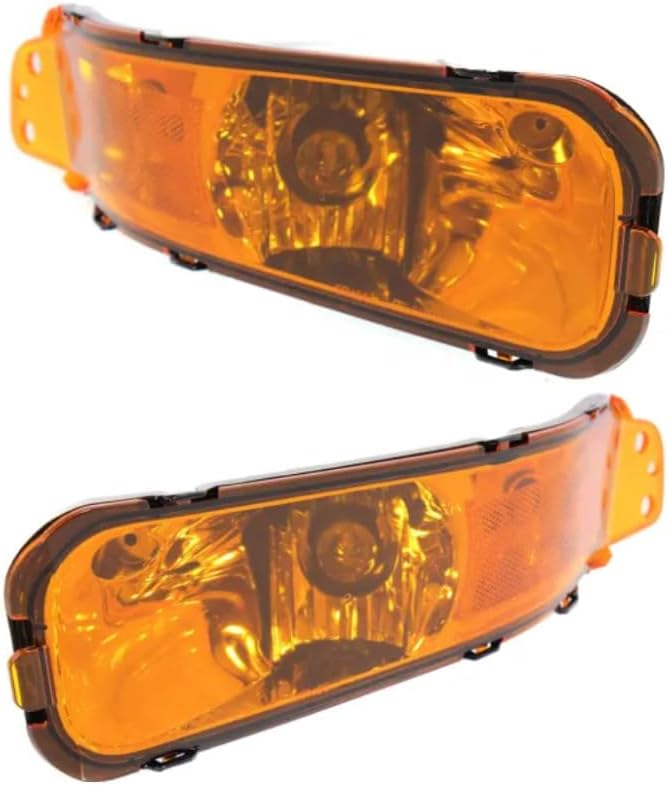 For 2005-2009 Ford Mustang Pair Park/Signal/Side Marker Lights Driver and Passenger Side Includes signal & marker lamps FO2520180 FO2521180-replaces 4R3Z 13201 AA 4R3Z 13200 AA