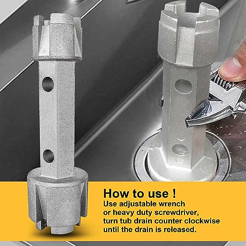Hanpex Dual Ended Drain Wrench
