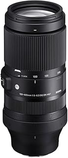 Sigma 100-400mm F5-6.3 Contemporary DG DN OS for Sony E Mount (Renewed)