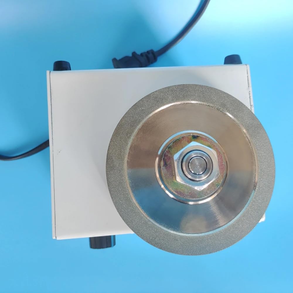 Toplionace Elektryczna Ostrzałka do Noży o Dużej Mocy 220V i Mocy 280W ściernica Diamentowa φ60mm Polerka do Noży 0-12000 Obr./min