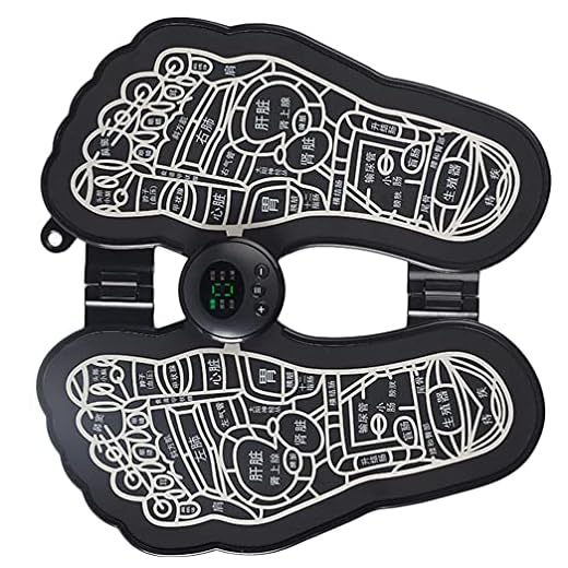 SOLUSTRE Foot Acupressure Mat Feet Massage Pad Foot Circulation Massager Acupuncture Points Relaxation Tool for Relieve Fatigue Sore