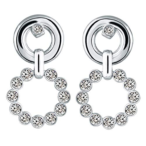 Preisvergleich Produktbild MADEMOISELLE JOLIE PARIS Damen - rhodiniert Rundschliff Kristall