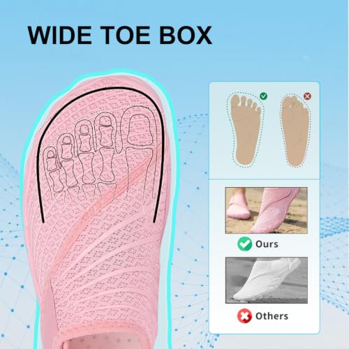 Image of Voyabarefoot Shoes for Women Men 2026 Upgrade Wide Toe Box Barefoot Hiking Sandals,Non-Slip Adjustable Water Shoes for Beach Walking Travel, Comfortable Slip On Walking Shoes