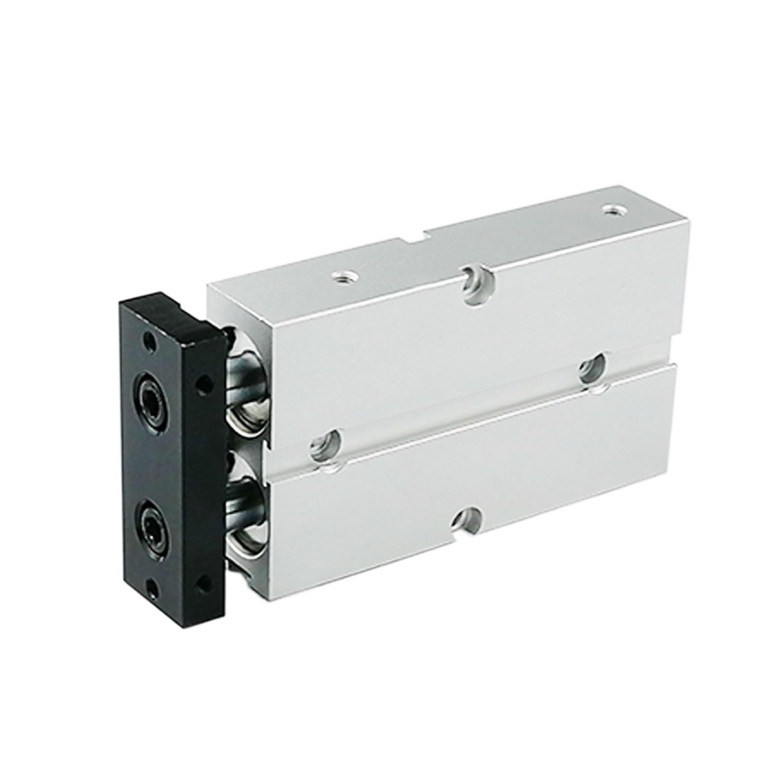 Cilindro neumático de Doble vástago, Serie 1 Unidad, diámetro Interior TN10, TN16, TN20, TN25, TN32, Carrera 5 mm, 10, 20, 30 y 40(Stroke 35mm,Bore 25)