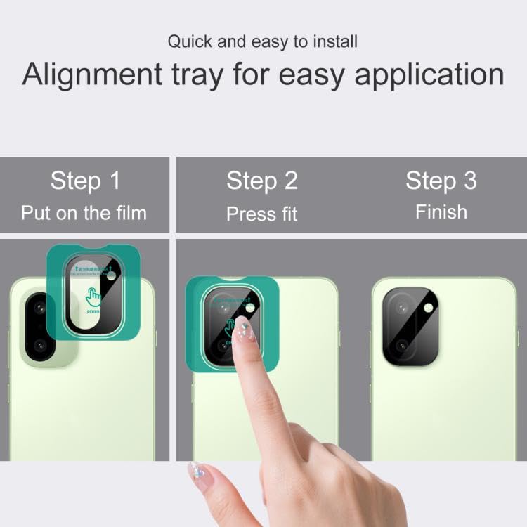 Image of 4youquality Back Camera Lens Protector Compatible with OnePlus 15R 5G (1 Pack) | 9H Tempered Glass Camera Guard | Military-Grade Anti Scratch Protection | Ultra Clear HD Lens Film | Bubble-Free Easy Installation | Case Friendly