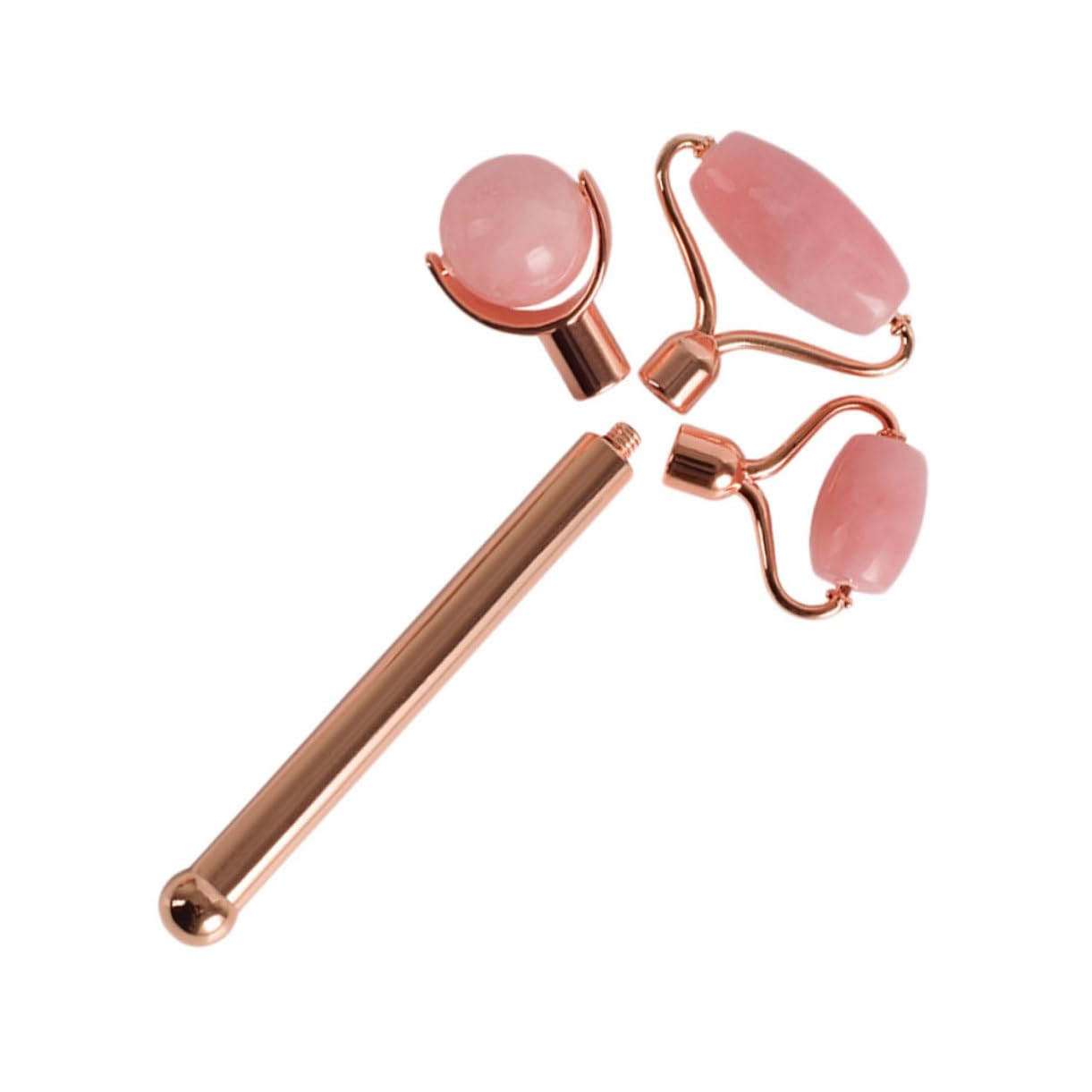 FRCOLOR Gesichtsmassageroller Aus Jade Augen-beauty-roller Rollmassagegerät Für Gesicht Und Nacken Massagegerät Mit Glatter Oberfläche Gesichtsaccessoires Für Heim Und Reisebedarf