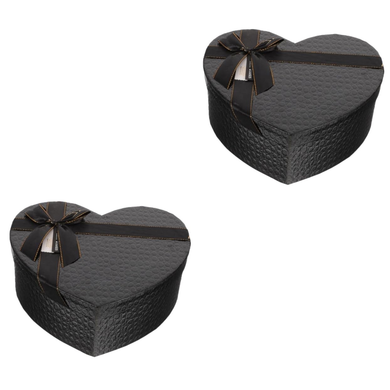 Healeved 2stücke Herzförmige Geschenkbox Für Valentinstag Kreative Verpackung Für Pralinen Lippenstift Oder Parfüm Mittelgroß Stabilem Papier Für Besondere Anlässe