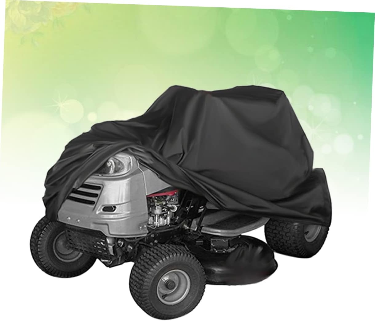 BESPORTBLE Grass Machine Cover Heavy Duty for Lawn Mowers Uv Wind Resistant Fits Black Outdoor Cover for Use