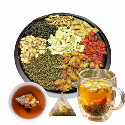 30 Organic Dandelion Detox Tea Bags,Dandelion Wolfberry Tea,Suppo...